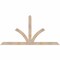 Ekena Millwork Richland Smooth Timber Gable Bracket, Douglas Fir, 72"W x 36"H x 1 1/2"D x 3 1/2"F, 12/12 Pitch GBW072X36X0204RIC00SDF - alternate 1